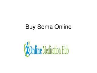 Buy Soma Online