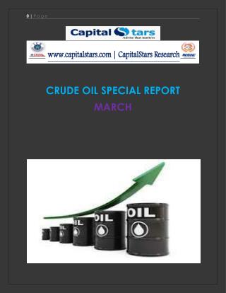 SPECIAL REPORT ON COMMODITY