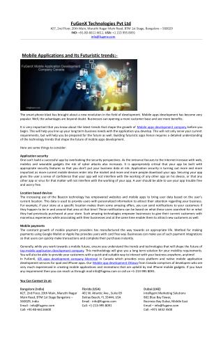 iphone app development in Canada