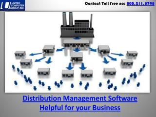 Distribution Management Software Helpful for your Business