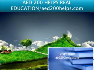 AED 200 HELPS REAL EDUCATION/aed200helps.com