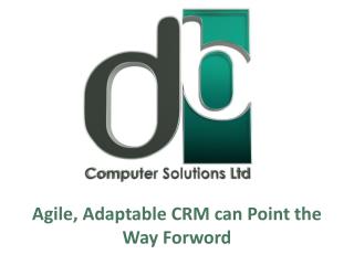 Agile, Adaptable CRM can Point the Way Forword