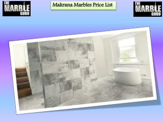 Makrana Marbles Price List in India | The Marble Guru