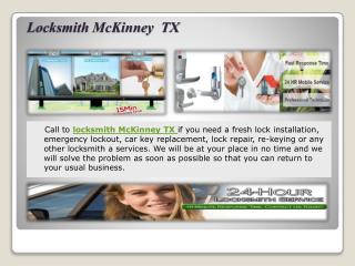 Locksmith McKinney TX