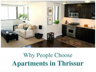 Why People Choose Apartments in Thrissur ?