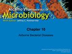 Airborne Bacterial Diseases
