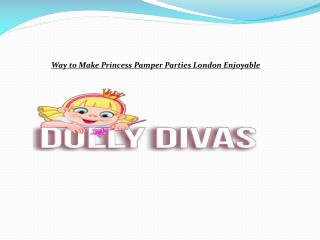 Pamper party dolly divas