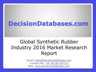 Global Synthetic Rubber Market and Forecast Report 2016-2021