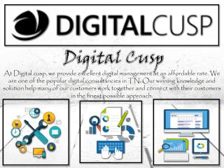 Top Quality Online Digital Marketing by Digital Cusp