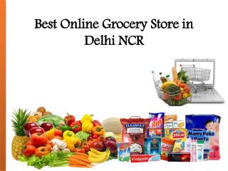 Online grocery shopping delhi