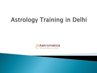 Astrology Training in Delhi
