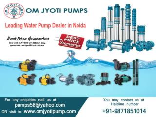 Authorized Submersible pump dealers Noida Om jyoti pumps