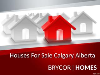 Houses For Sale Calgary Alberta
