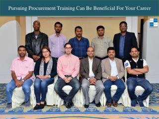 Pursuing Procurement Training Can Be Beneficial For Your Career