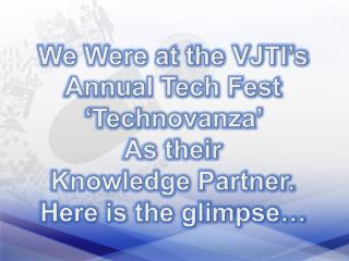 VJTI Technovanza