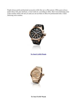 Check Out Some Affordable Trendy Watch Collection Here