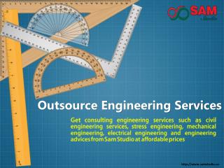 Outsource engineering services, engineering consulting services
