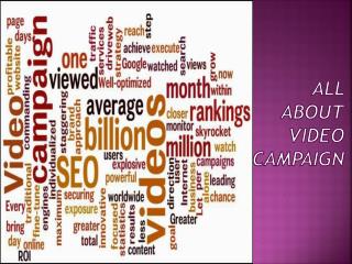 All About Video Campaign