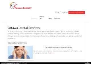 Best & Cheap Downtown Ottawa Dental Services by Dental Specialists