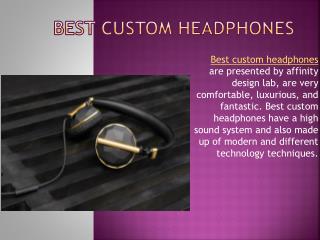 Promotional Headphones