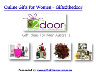 Unique Gift Ideas for Men and Women Online in Australia - Gifts2thedoor