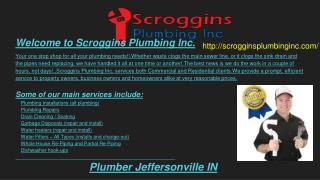 24 Hour Plumber Jeffersonville IN, Emergency Plumber Jeffersonville IN
