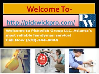 Handyman Services In Atlanta GA