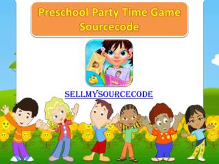 Preschool Party Time Game Sourcecode