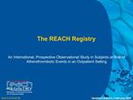 The REACH Registry