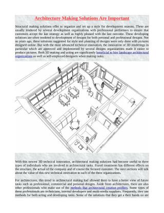 Architecture Making Solutions Are Important.pdf