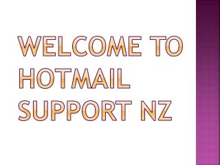 Secure Your Computer From Hackers With The Help Of Hotmail Support NZ Number