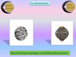 Select Your Pave Diamond Beads | Gemco Designs