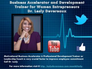 Business Accelerator and Development Trainer for Women Entrepreneurs