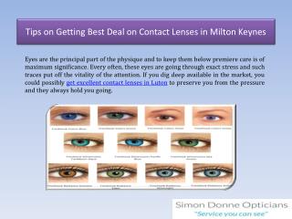 Tips on Getting Best Deal on Contact Lenses in Milton Keynes