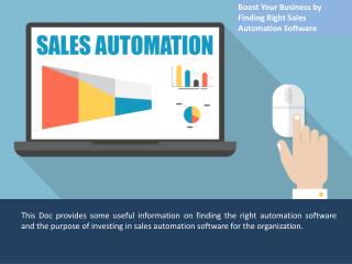 Sales Automation Software, Best Sales CRM Software