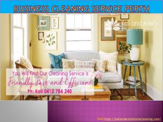 Business cleaning service Perth