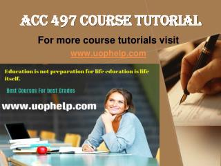 ABS 497 INSTANT EDUCATION/uophelp