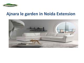 Ajnara le garden project in noida extension