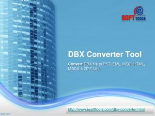 DBX Converter Software