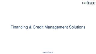 Finance & Credit Management Solutions