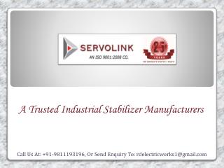 Industrial Stabilizer Manufacturers