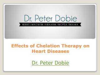 Effects Of Chelation Therapy On Heart Diseases