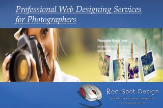 Professional Web Designing Services for Photographers