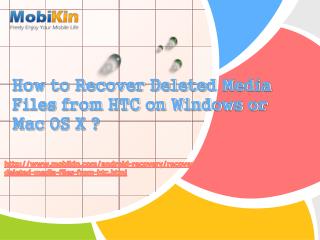 How to Recover Deleted Media Files from HTC on Windows or Mac OS X