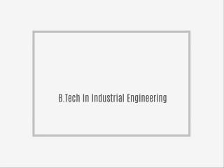 B Tech in Chandigarh