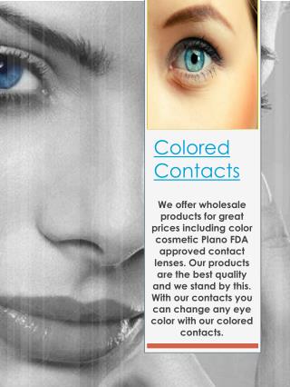 color contacts