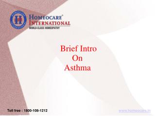 Homeopathy treatment for Asthma