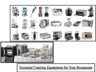 Essential Catering Equipment for Your Restaurant