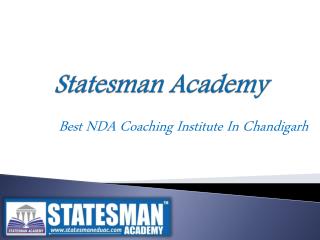 Best NDA Coaching Institute In Chandigarh
