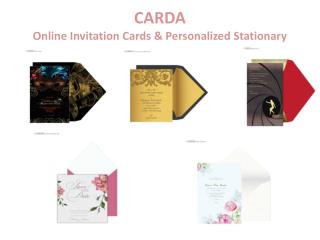 Online Wedding Cards Design
